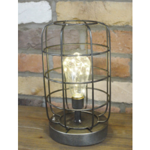 Industrial Table Light Vintage Retro Lamp Metal Bed Side Bulb Office Desk Lighting - Image 3