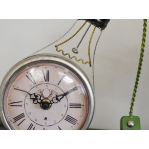 Retro Bulb Clock Vintage Art Office - Image 4