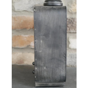 Retro Table Clock Industrial TV Radio Design - Image 2
