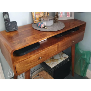 Mid Century Console Table Modern Scandinavian Nordic Hallway Furniture - Image 4