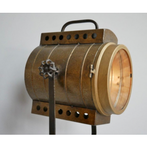 Industrial Floor Lamp Metal Tripod Spot Light - Image 7