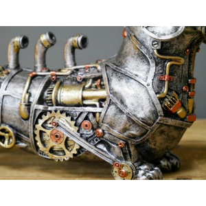 Resin Sausage Dog Industrial Ornament - Image 7