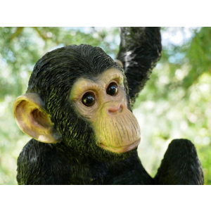 Climbing Monkey Ornament Outdoor Garden Resin Tree Hanging Sculpture Statue - Image 4