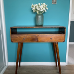 Mid Century Console Table Modern Scandinavian Nordic Hallway Furniture