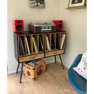 Industrial Media Cabinet Filing Vinyl Record Unit - Image 5