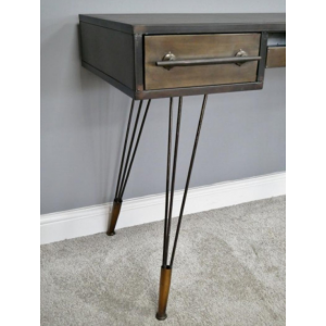 Metal Bedside Table Industrial Side Cabinet - Image 4