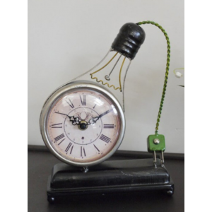 Retro Bulb Clock Vintage Art Office - Image 3