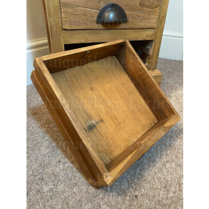 Tall Chest Drawers Rustic Tallboy Cabinet - Image 5