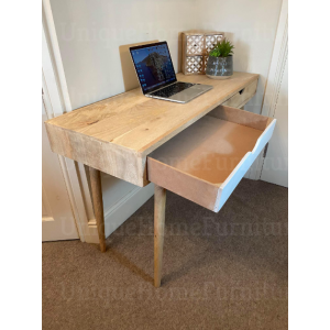Rustic Computer Desk Scandinavian Console - Image 2