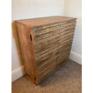 Rustic Storage Cupboard Vintage Cabinet - Image 4