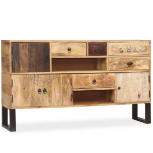 Industrial Storage Sideboard Rustic Cabinet - Image 4