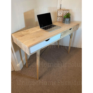 Rustic Computer Desk Scandinavian Console - Image 5