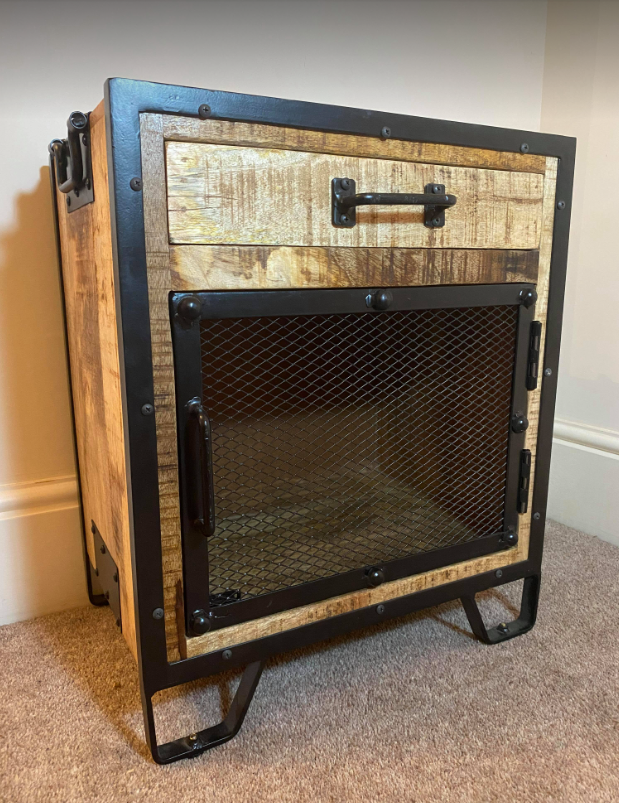 Industrial-Bedside-Table
