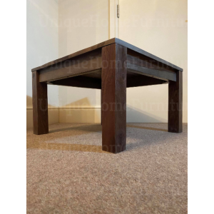 Rustic Coffee Table Solid Wood Furniture - Image 2
