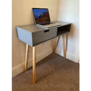 Small Computer Desk Retro Writing Table - Image 2