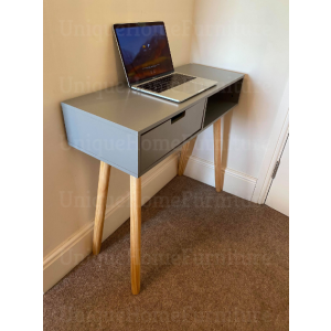 Small Computer Desk Retro Writing Table - Image 3