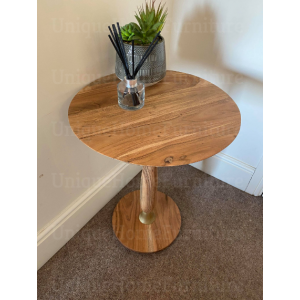 Rustic Side Table Vintage Plant Stand - Image 5