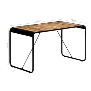 Industrial Dining Table Vintage Breakfast - Image 2
