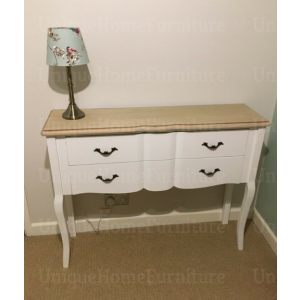 Shabby Chic Console Table French Sideboard - Image 2