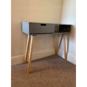 Small Computer Desk Retro Writing Table - Image 5