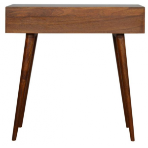 Vintage Console Table Mid Century Computer Desk - Image 4