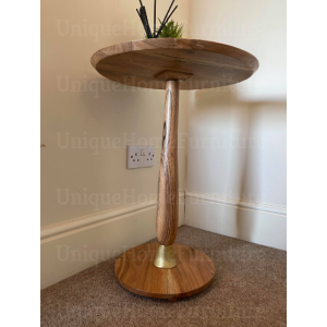 Rustic Side Table Vintage Plant Stand - Image 2