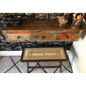 Wall Console Table Rustic Dressing - Image 2