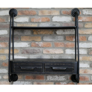 Industrial Wall Cabinet Metal Shelving Unit - Image 4