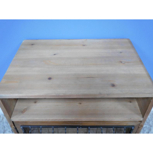Rustic Bedside Table Industrial Side Cabinet - Image 3