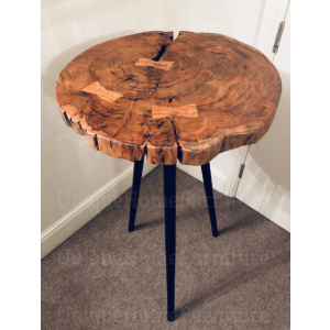 Industrial Bar Table Tall Rustic Furniture - Image 3