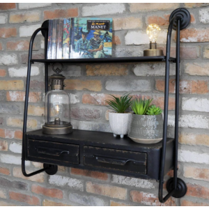 Industrial Wall Cabinet Metal Shelving Unit - Image 2