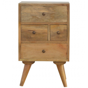 Mid Century Bedside Table Nordic Nightstand - Image 5