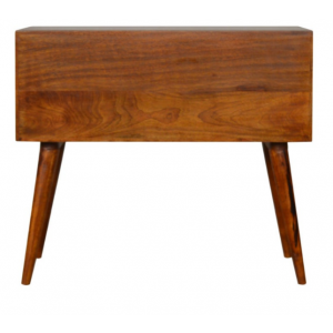 Mid Century Console Table Vintage Side Cabinet - Image 5
