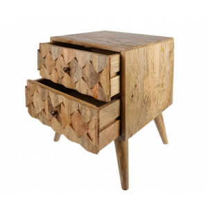 Nordic Bedside Table Scandinavian Cabinet - Image 4