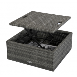 Large Rattan Sofa Set Garden Patio Day Bed - Image 4