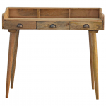 Mid Century Writing Table Vintage Rustic Bureau Computer Desk