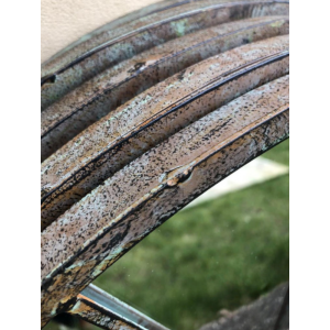 Gothic Arch Mirror Antique Church Window Outdoor Garden Patio Rustic Wall Design 60cm - Image 2