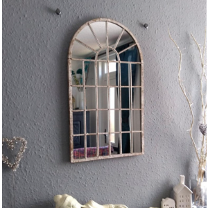 Gothic Arch Mirror Antique Church Window Outdoor Garden Patio Rustic Wall Design 60cm - Image 3