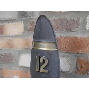 Industrial Wall Clock Round Retro Airplane Propeller Rustic Metal Home Decor - Image 3