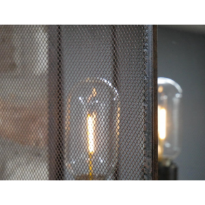 Industrial Wall Light Rustic Metal Decor Unit - Image 3