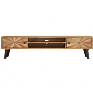 Vintage TV Stand Retro Media Cabinet Unit - Image 4