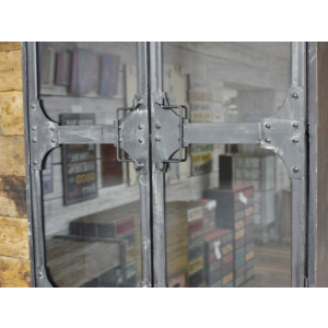 Industrial Wall Cabinet Metal Display Unit - Image 3