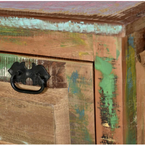 Rustic Shoe Bench Storage Window Seat - Image 4