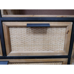 Rattan Storage Sideboard Large Display Furniture - Image 3