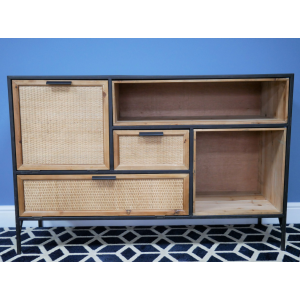 Rattan Storage Sideboard Large Display Furniture - Image 7