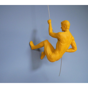Abseiling Climber Man Hanging Wall Decor - Image 3