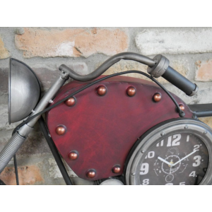 Motorbike Wall Clock Industrial Home Decor - Image 2