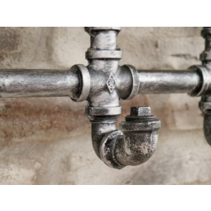 Industrial Coat Hook Rustic Metal Rack - Image 4