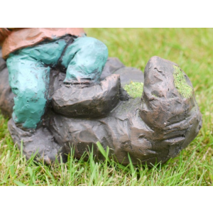 Outdoor Resin Planter Elf Shoe Ornament Flower Holder - Image 3