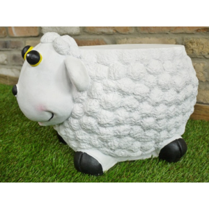 Small Garden Stool Outdoor Patio Sheep Seat Plant Stand Ornament Kids Chair Gift - Image 5